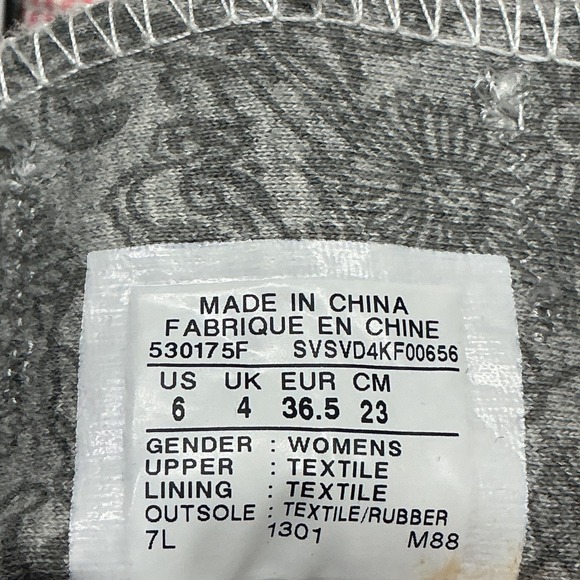 Converse All Star Pink White Stripe Low Top Sneakers Shoes Womens Size 6 Y2K - Picture 5 of 8